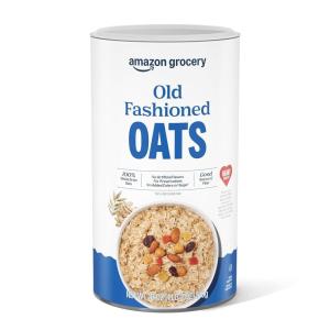 Amazon Grocery, Old Fashioned Oats, 18 Oz (Previously Happy Belly, Packaging May Vary)