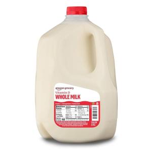Amazon Grocery, Whole Milk, 1 Gallon, 128 Fl Oz (Previously Happy Belly, Packaging May Vary)
