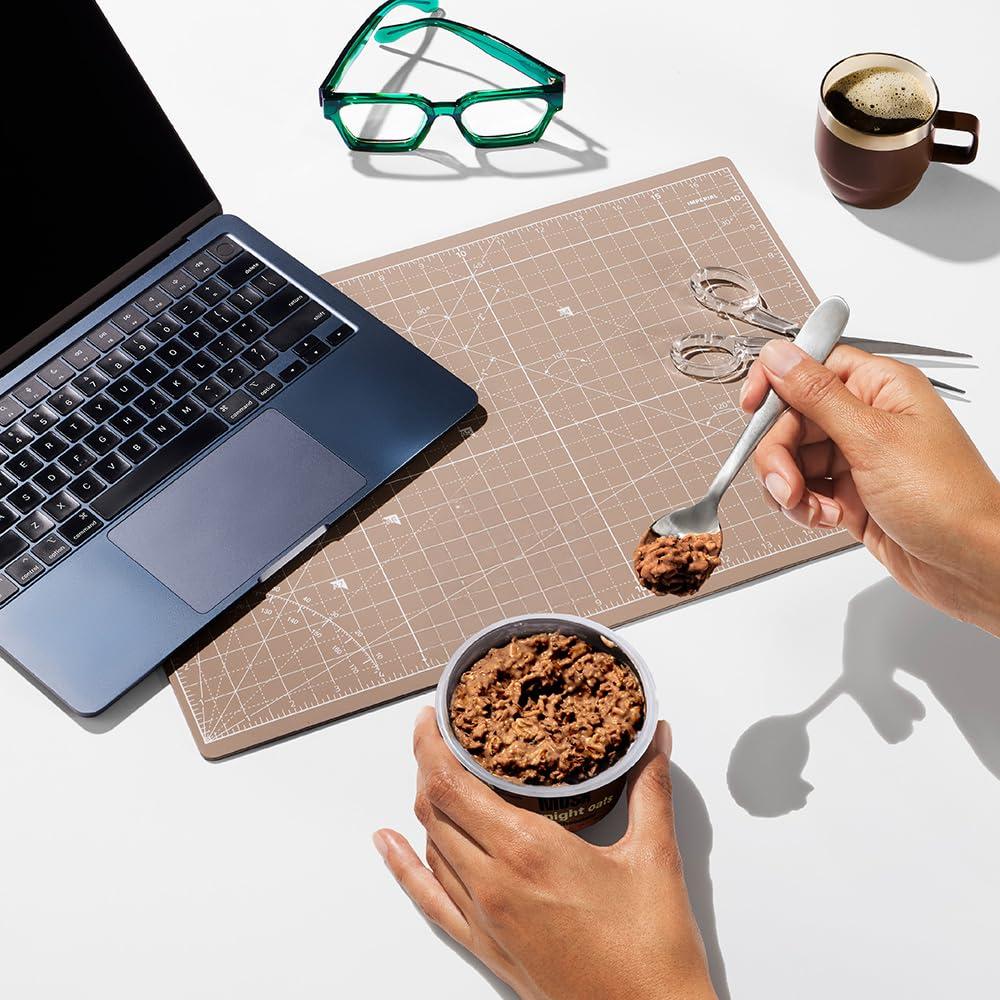 imageMUSH Overnight Oats Vanilla Bean Good Source of Fiber NonGMO Dairy Free Gluten Free 5ozDark Chocolate