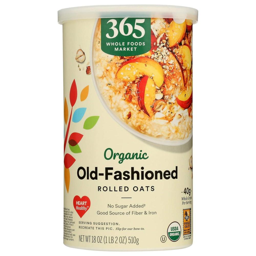 image365 by Whole Foods Market Organic OldFashioned Rolled Oats 42 Ounce18 Ounce Pack of 1