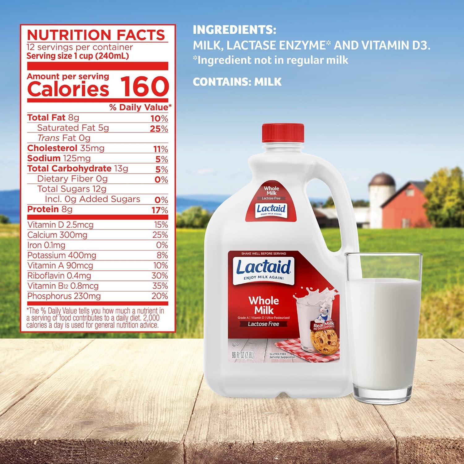 image:imageLactaid Whole Milk 96 fl oz
